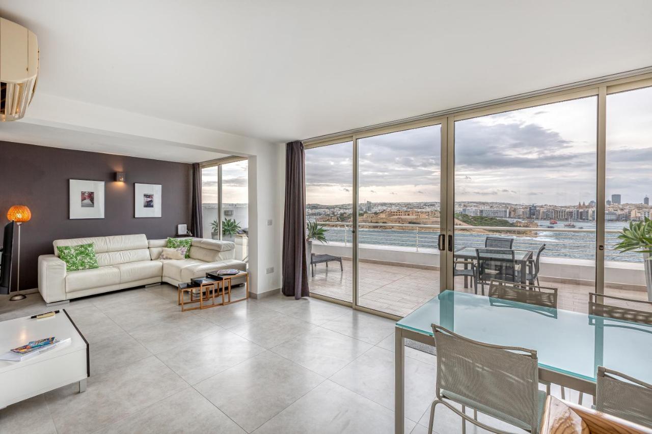 49/3 Seafront Duplex Penthouse In Valeta Exterior foto