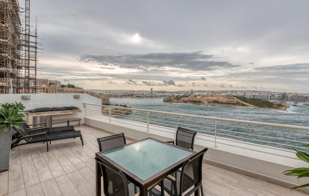 49/3 Seafront Duplex Penthouse In Valeta Exterior foto